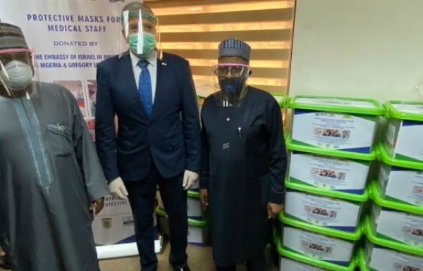 Israel Donates 2,000 Face Masks to Help Nigeria Fight Coronavirus
