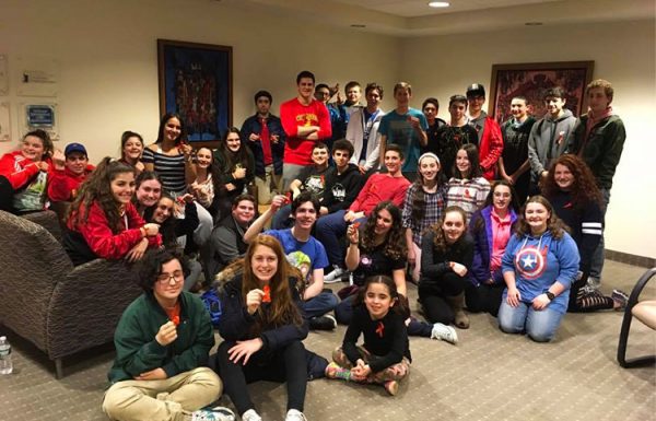 SHOWING SUPPORT AT HEBREW HIGH