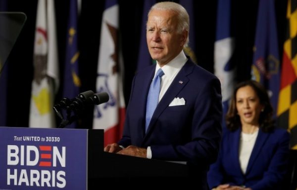 Democrat Harris Rebukes Trump in Historic Campaign-Trail Debut With Biden