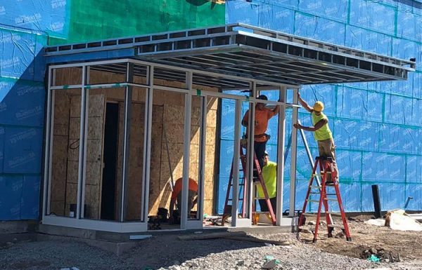 CONSTRUCTION AT TEMPLE BETH TZEDEK