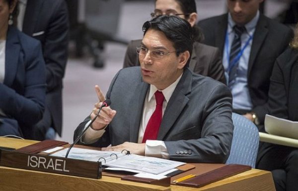 At Last Minute, Israeli UN Envoy Danny Danon’s Term Extended Again, Until May