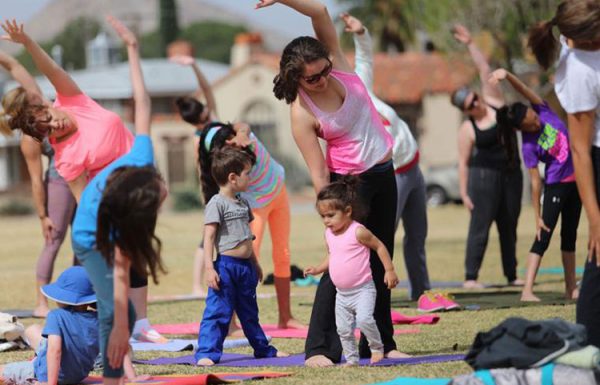 YOGA IN THE PARK WITH PJ LIBRARY