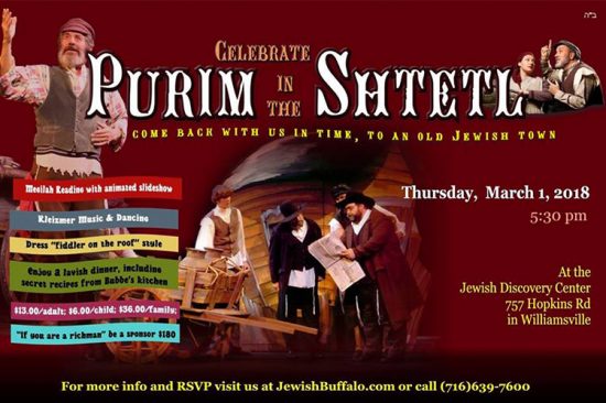 Jewish Discovery Center Buffalo, Purim