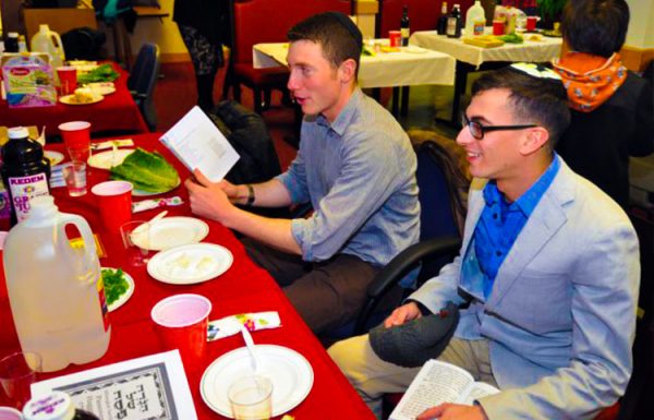 RELIVING THE EXODUS AT SHIR SHALOM COMMUNITY SEDER